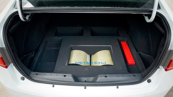 Газовые баллоны Xperion в экспериментальной версии LADA Vesta CNG Газовые баллоны Xperion в экспериментальной версии LADA Vesta CNG