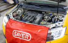 Подкапотное пространство с ГБО SAVER